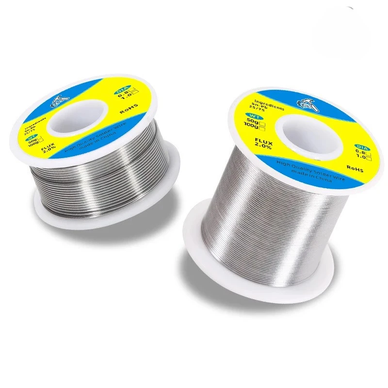 0.8mm 1.0mm 20g 50g 100g 200g 500g Soldering Tin Wire Tin Melt Rosin Core Solder