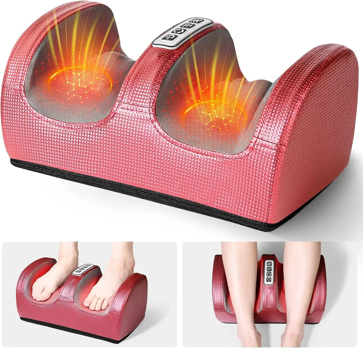 Foot Massager Calf Massager with Heat,Deep Tissue Massager for Plantar Fasciitis