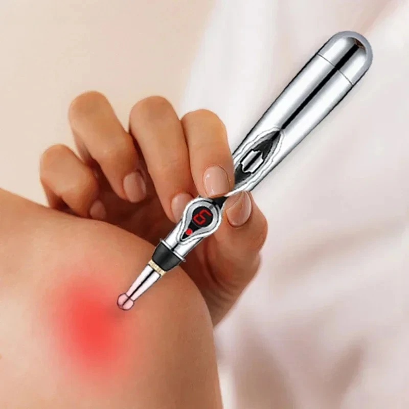 Electric Massage Pen Adjustable for Body Back Hand Massage Press and Relax Muscl