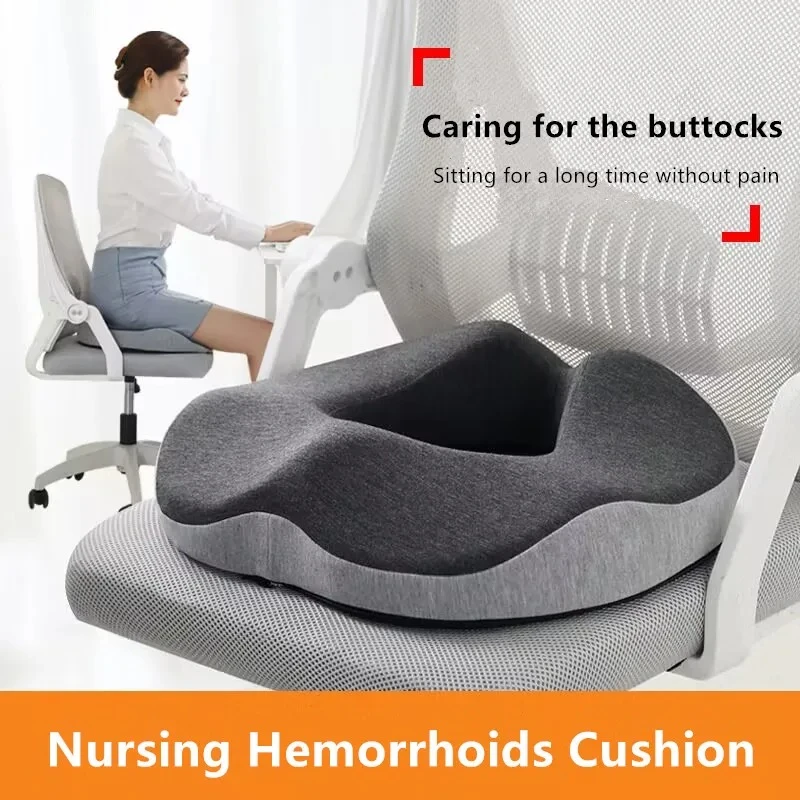 Hemorrhoid Mat Health Care Seat Cushion Sciatica Tailbone Bed Sores Donuts Shape