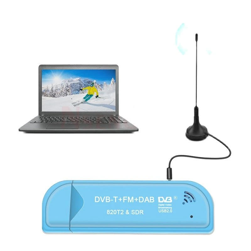 Digital RTL2832U & R820T2 USB2.0 Smart DVB-T SDR TV Stick Tuner DVB-T+FM+DAB RTL