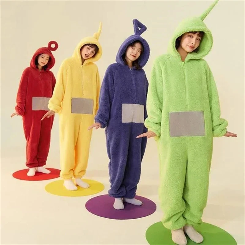 A Bear House Cosplay for Adult Costume Home 4 Colors Funny Tinky Winky Anime -La