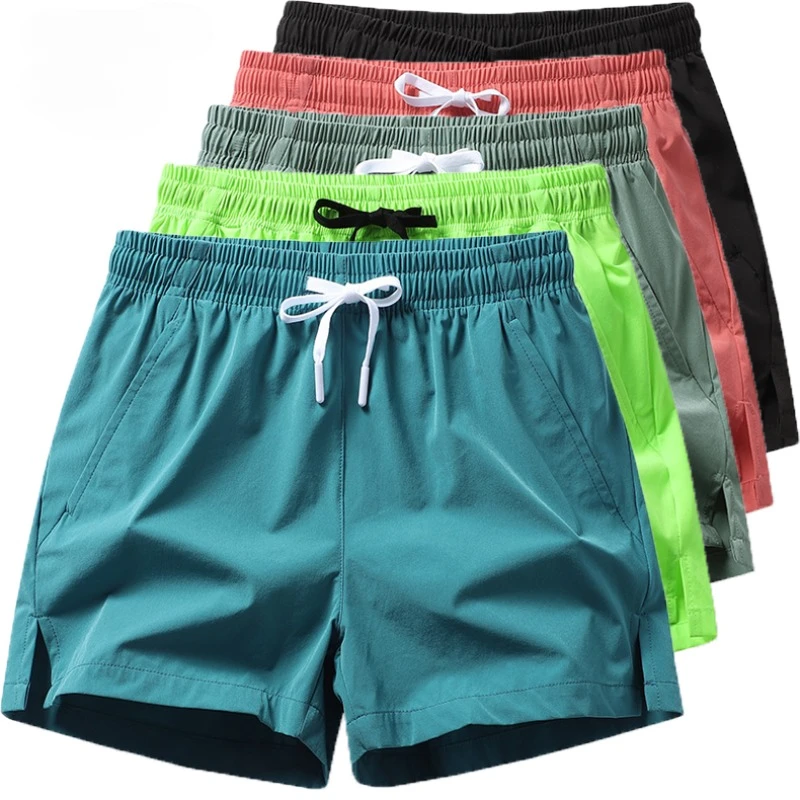 Gym Shorts Mens Sports Sweatpants Pockets Gym Casual Shorts Basic Lightweight Pa