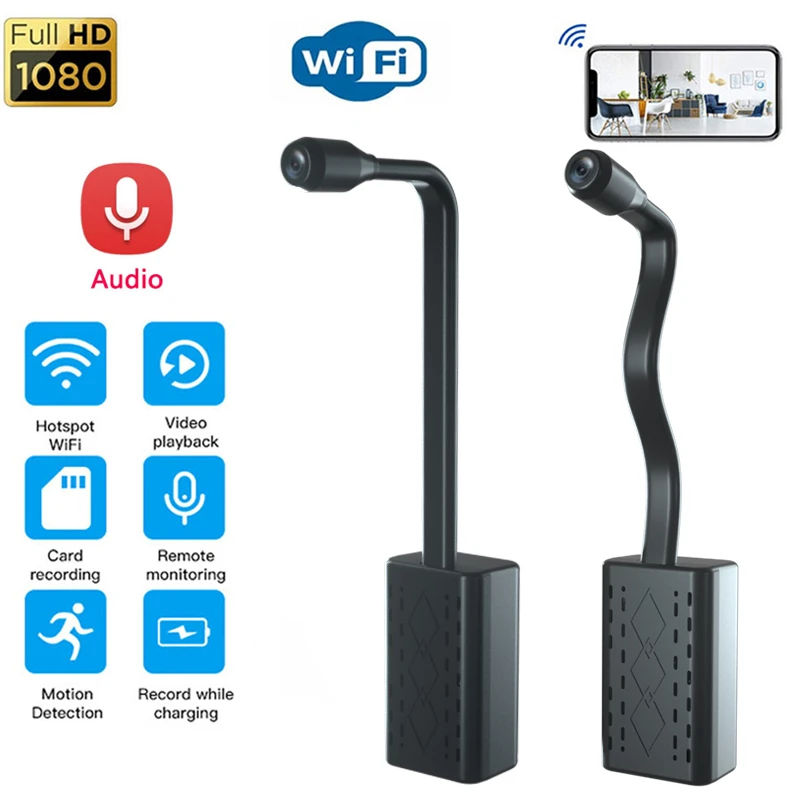 1080P HD WiFi Wireless Camera Loop Record Cam Security Protection Surveillance I