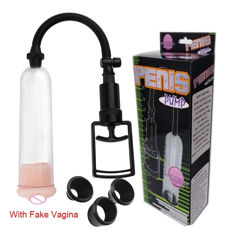 Penis Pump Sex Toys for Men Male Masturbator Penis Extender Vacuum Pump Penis En