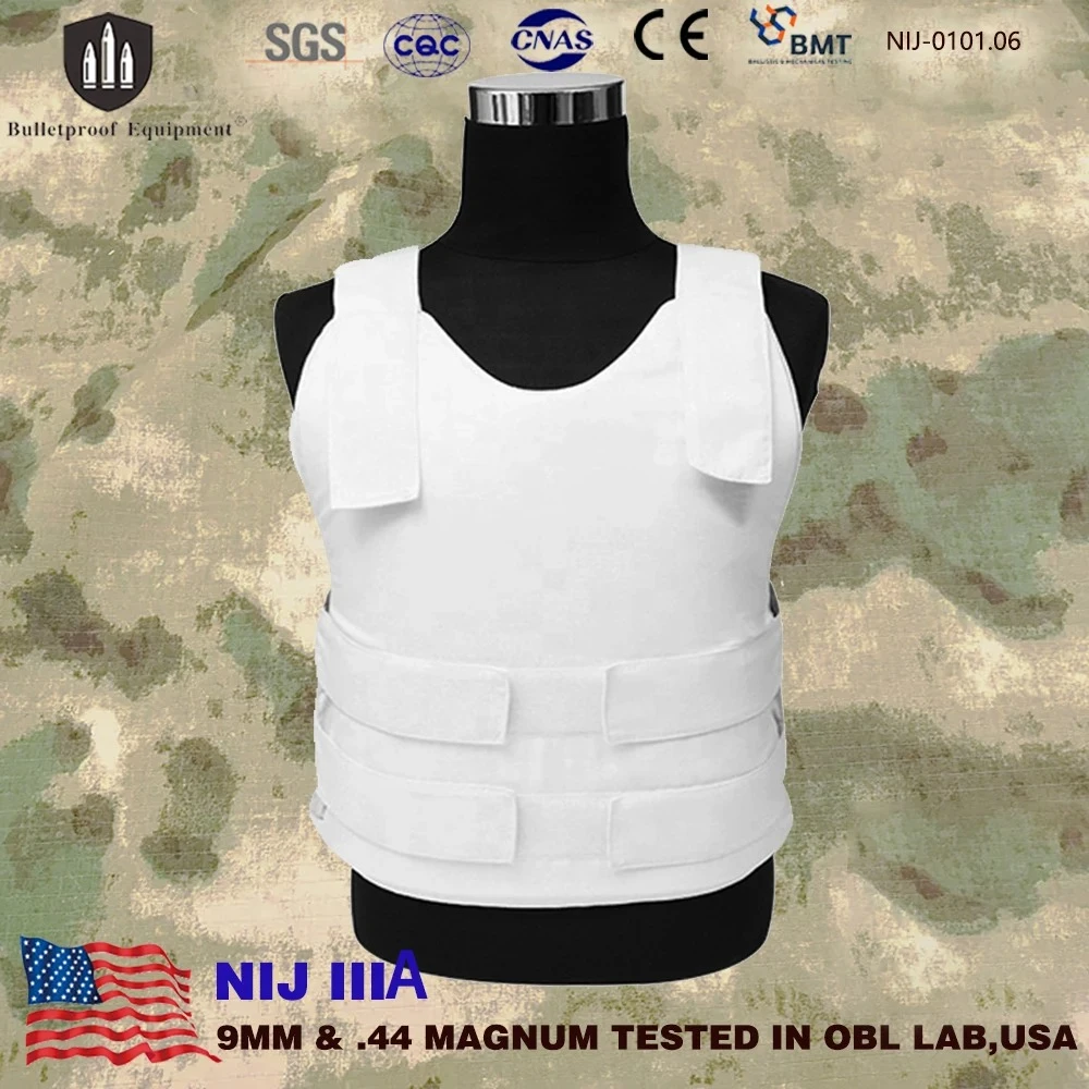 Promotion Bulletproof Vest NIJ IIIA Level Ultra-comfortable Lightweight Conceale