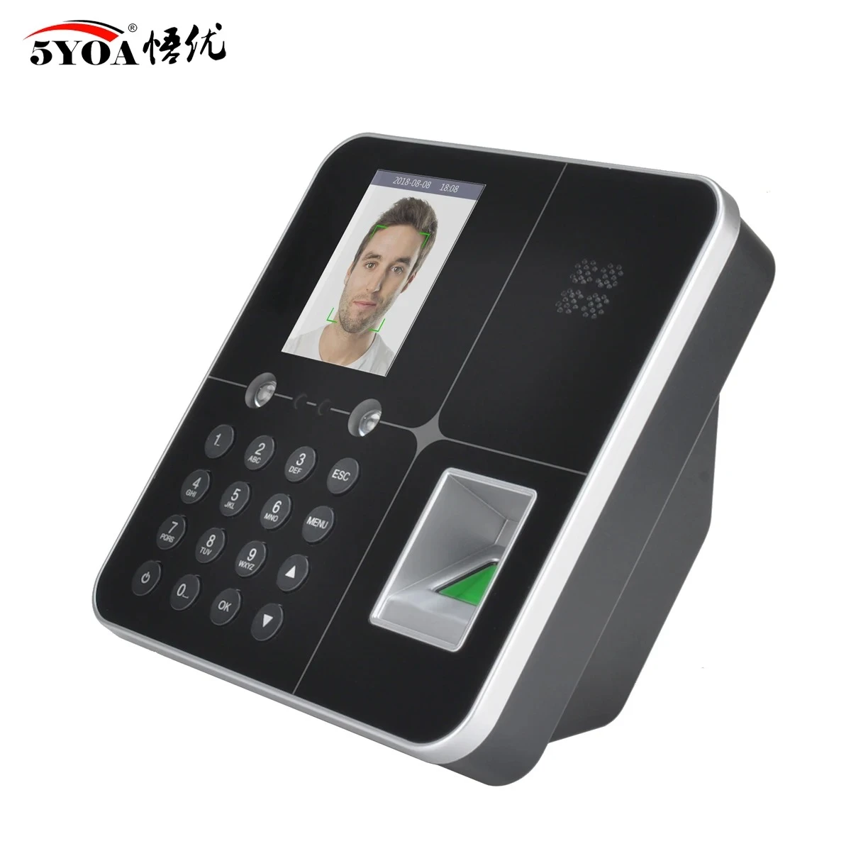 AF18 face and Fingerprint Attendance Biometric Facial Recognition Machine Device