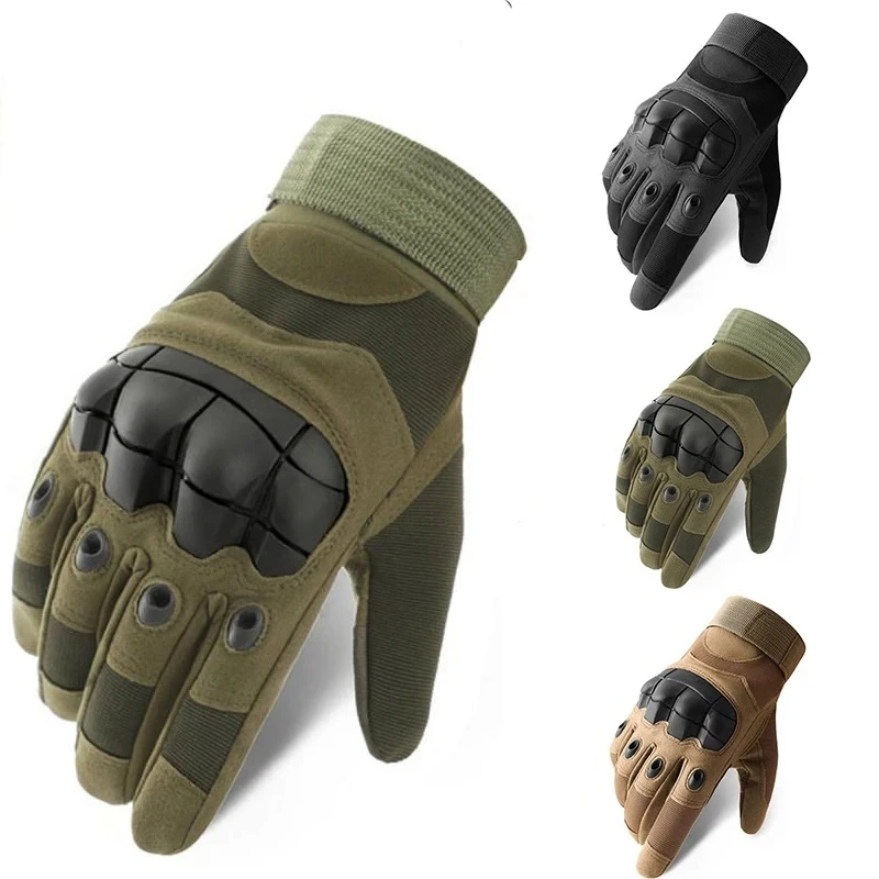 Hunting tactical Full Finger Walking for Outdoor Sports, Mountaineering Gloves,T