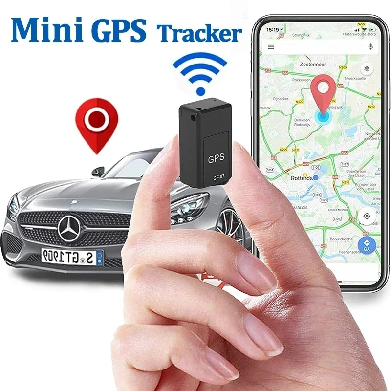 Mini GF-07 Magnetic GPS Car Tracker Real-Time Tracking Anti-theft SIM Card Messa