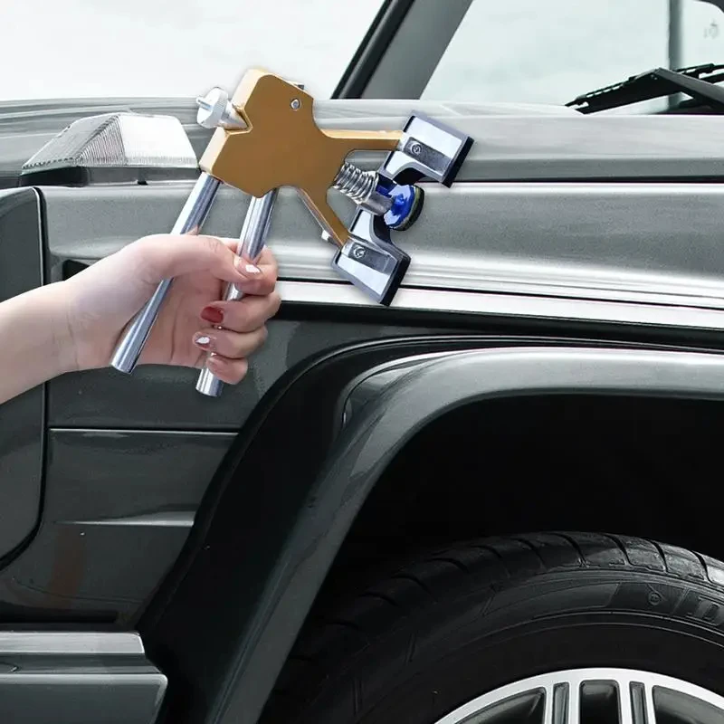 Dent Removal Kit Removable Adjustable Dent Puller Kit Automotive Tools & Equipme