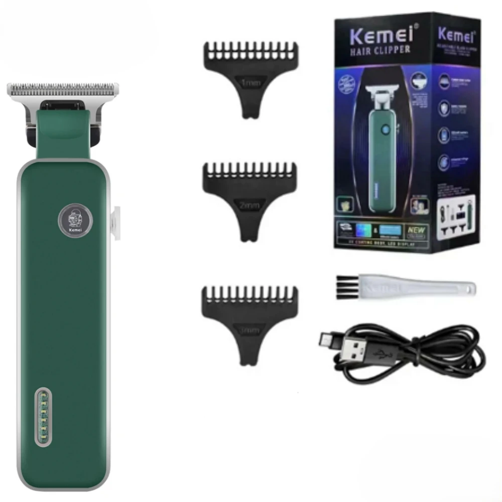 Cordless Professional Hair Clipper Rechargeable Electric Hair Trimmer Barber Hair Cutting Machine