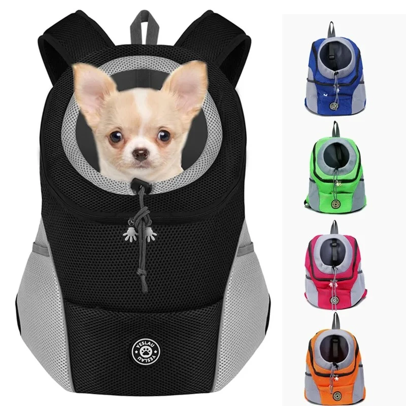 Dog Transport Backpack Dog Carrier Bag Pet For Small Dogs Travel Breathable Dog Carrier Puppy Carrier Pets Carrying Supplies