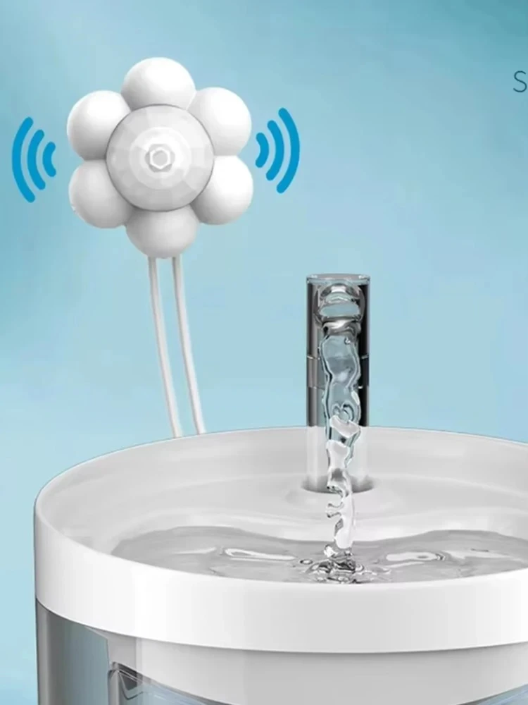 Automatic Home Pet Water Dispenser Motion Sensor Filter Fountain Universal Infrared USB Powered Detector Dog Cat Accessories