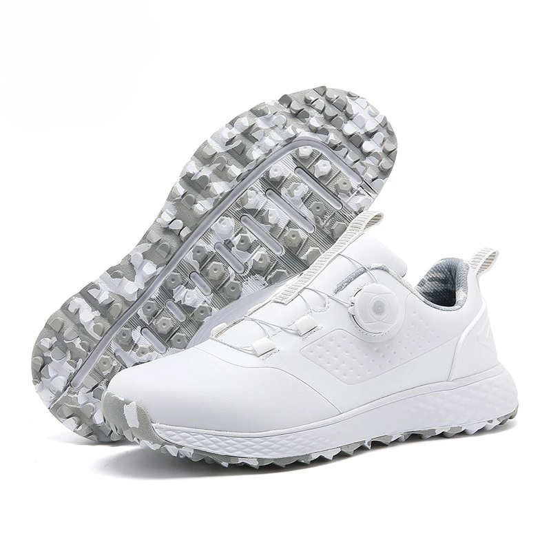 Hot Sale Waterproof Golf Shoes Unisex Outdoor Non-Slip Golf Sneakers Men Luxury Comfortable Golfer Footwear Women Walking Shoes