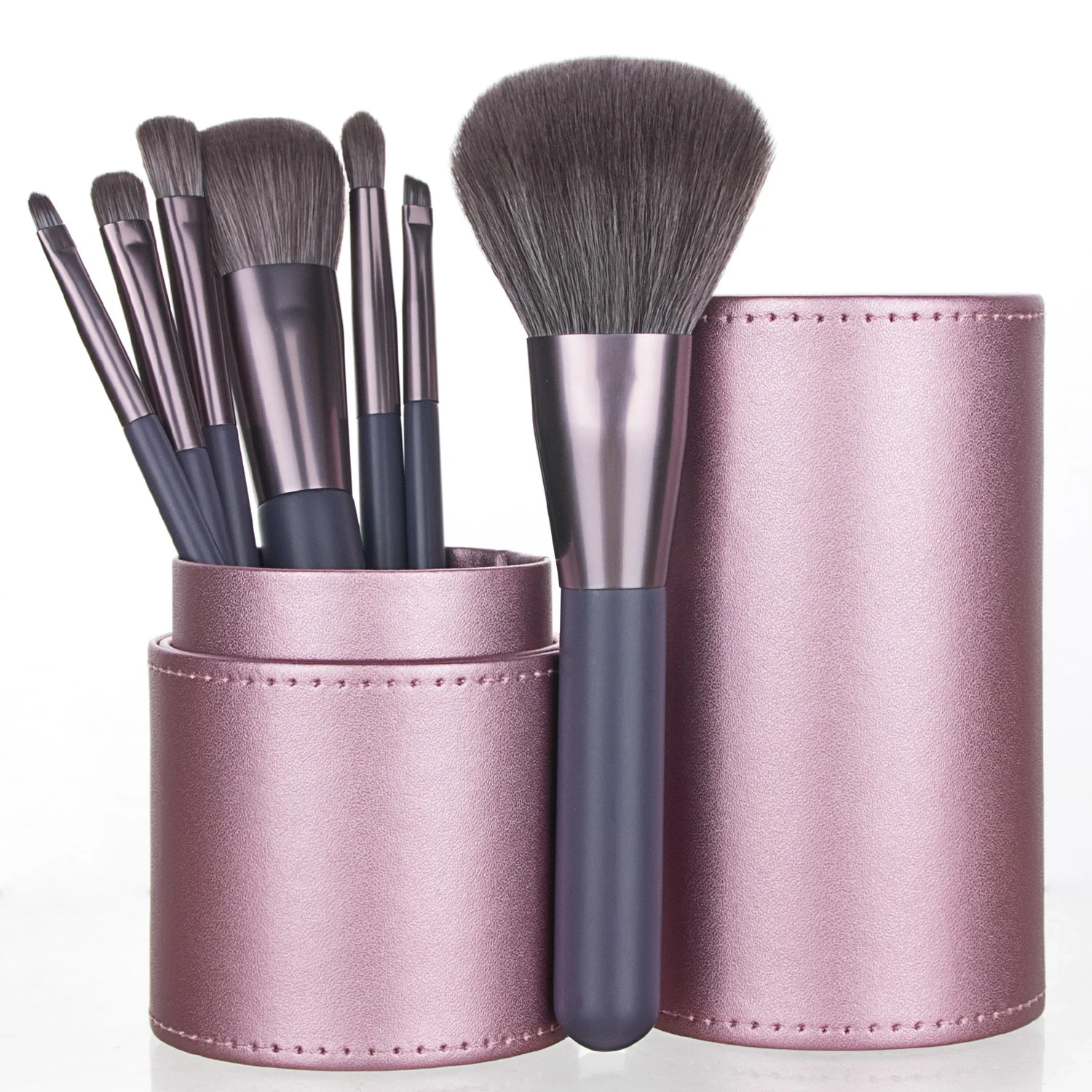 High-End Professional Makeup Brushes Set with Bucket, Blush Powder, Eyeshadow, Eyebrow, Foundation, and Beauty Makeup Tool Brushes
