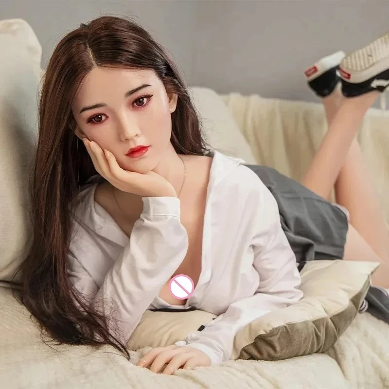 SMUXCRA 158cm Life Size Sex Doll TPE Silicone Real Doll Oral Anal Vagina 3 Holes Realistic Adult Toy
