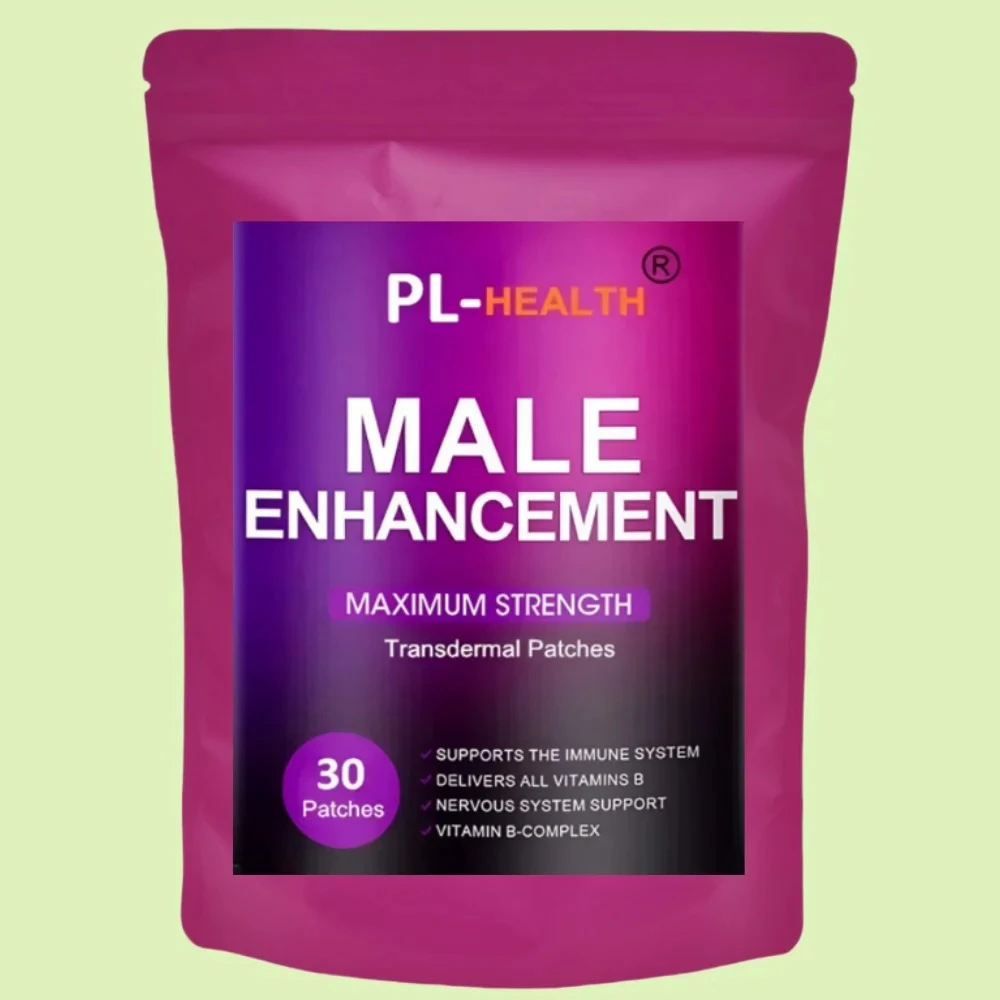 Male Enhancement Transdermal Patches,enlarger, Bigger,longer,growth,thicker,30 Patches One Month Supply