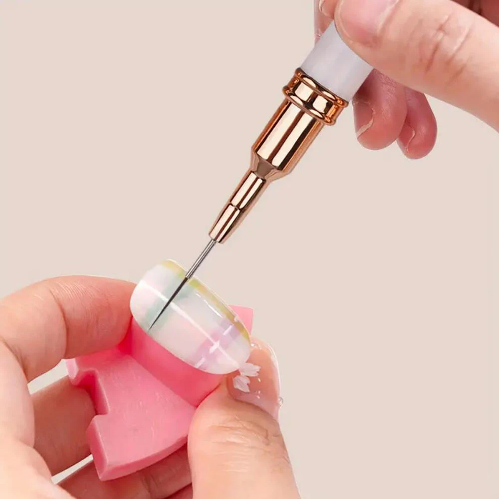 5Pcs/set Nail Art Liner Brushes White/Pink/Black Professional Lines Striping Drawing Painting Pen 7/90/11/15/25mm Manicure Tools