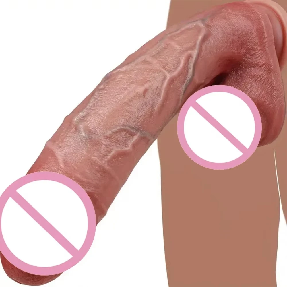 Realistic Dildo Big Penis Soft Dildos Female Masturbation Suction Cup Artificial Silicone Dick for Anal Dildio Sex Toy for Women