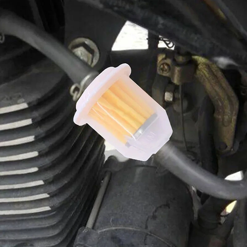 6/1Pcs 6MM-8MM Car Gasoline Oil Filter Pipes Universal Inline Gas Fuel Filter For Small Engine Lawn Mower Motorcycle Accessories