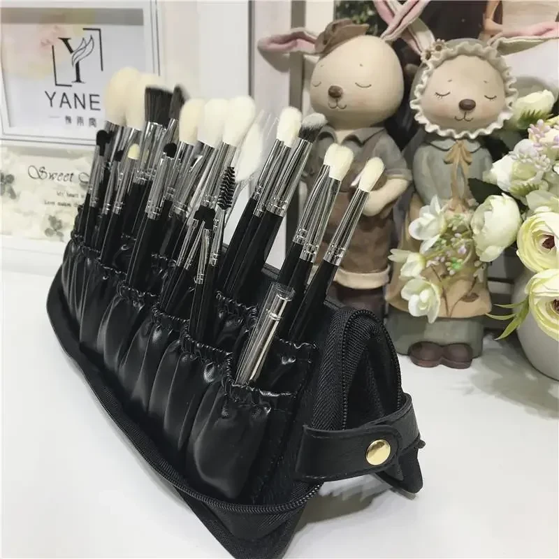 Women Foldable Makeup Brush Bag Organizer Female Travel Cosmetic Toiletry Case for Beauty Tools Wash Accessories Pouch