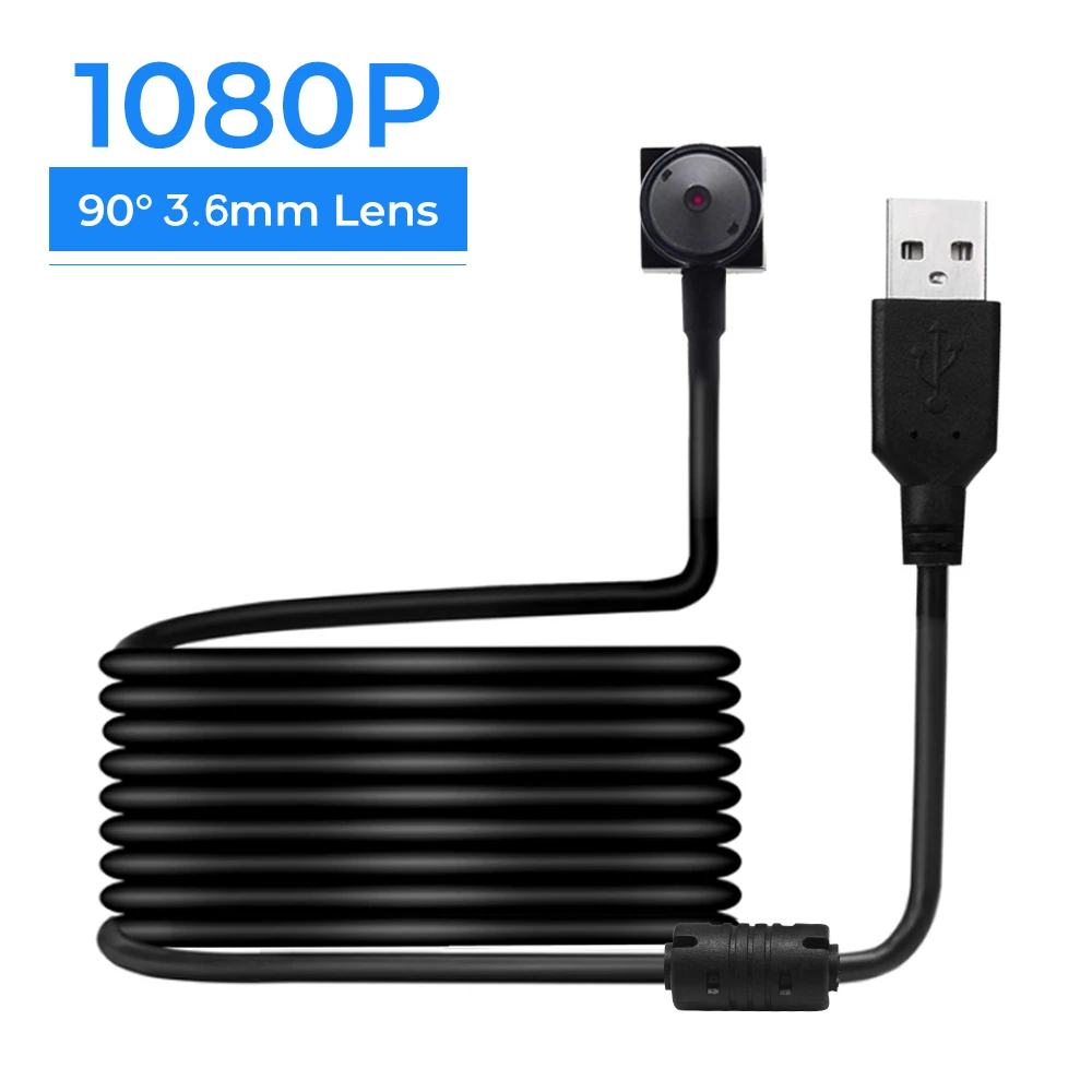 2MP Webcam Mini USB Camera with 2.8/3.7mm Lens Full HD 1080P Webcam for PC Mini Camera CCTV Outdoor Camcorder Security Video Cam