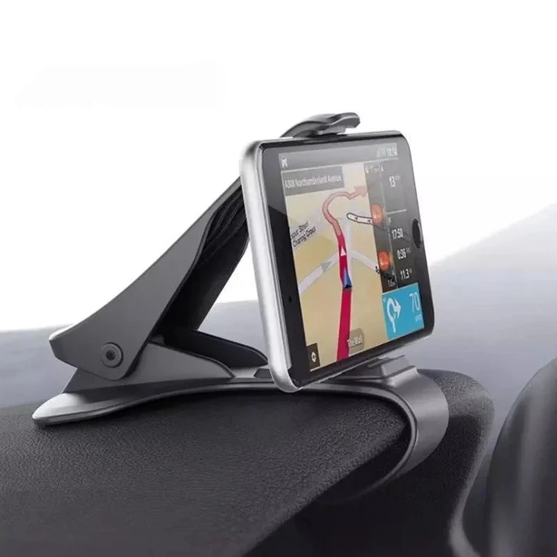 Car Phone Holder Clip GPS Mount Stand for iPhone 13 12 8 pro Samsung Xiaomi Universal Car Dashboard Navigation Holder