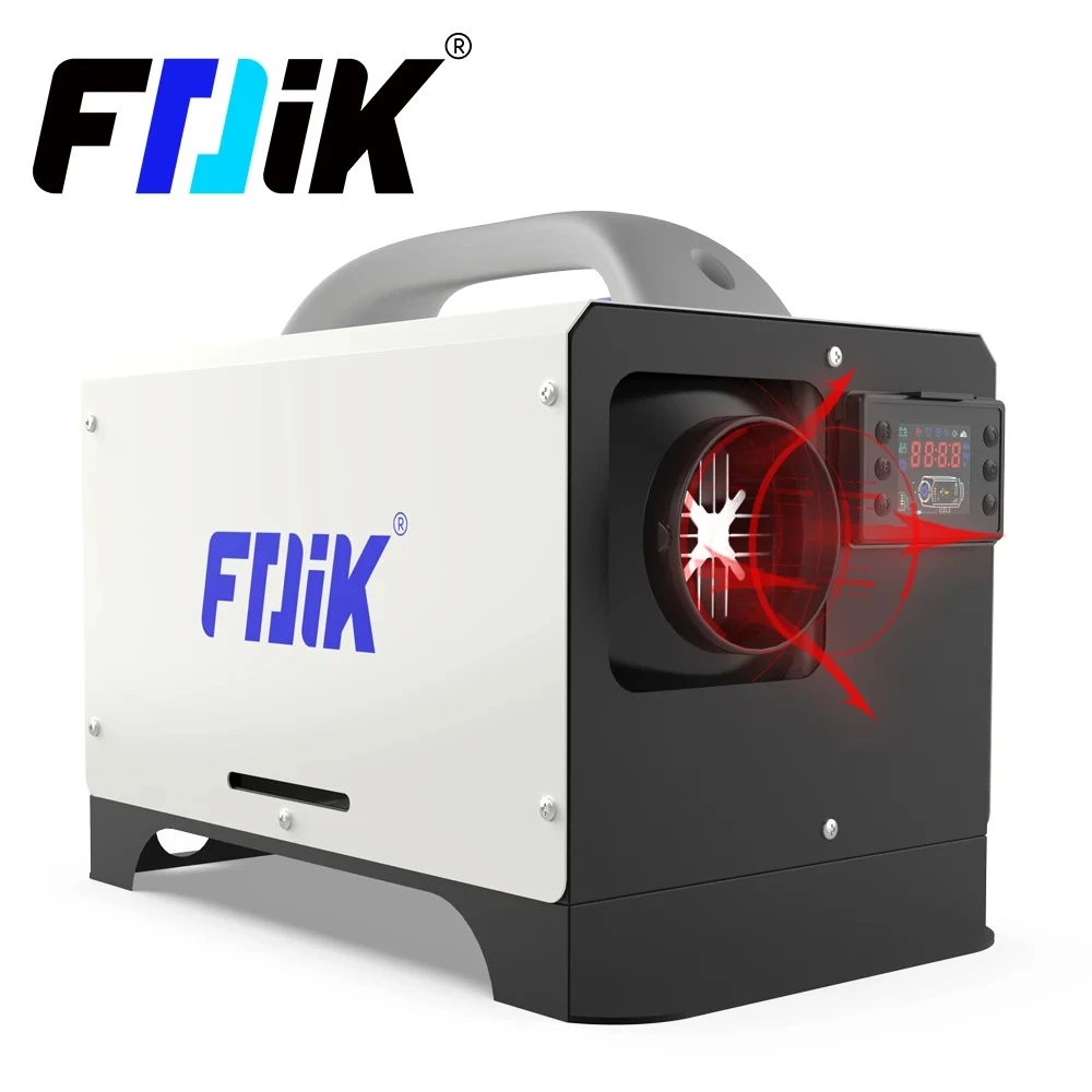 FDIK 5KW Diesel Air Heater 220V All in One Car Heater for Car Truck Boat RV Parking Diesel Heater