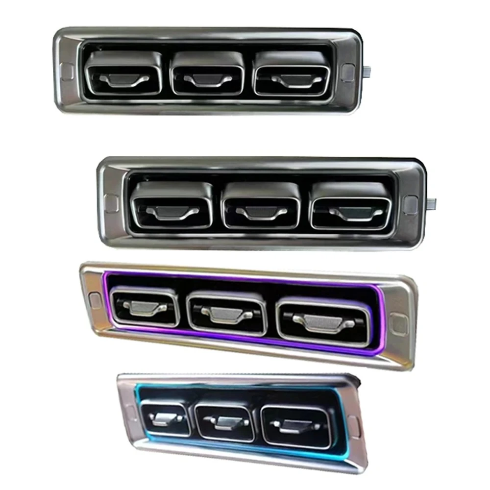 4pcs Car Accessories for Mercedes-Benz vito V-Class W447 2014-2023 ABS Matte Interior Rear Roof Air Vent Outlet Cover Trim 4pcs