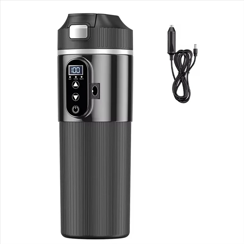 12V 24V Touch Operated Car Heated Smart Cup, 500Ml Stainless Steel With Precise Temperature Control