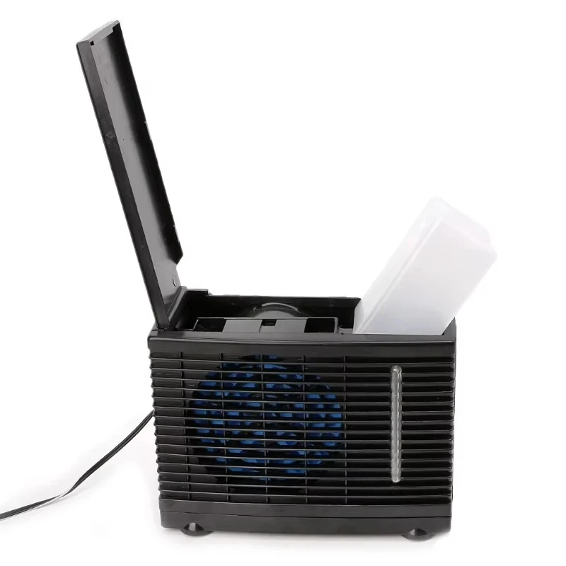12V 60W Adjustable Car Air Conditioner Cooler Cooling Fan Water Ice Evaporative Portable Mini Fan