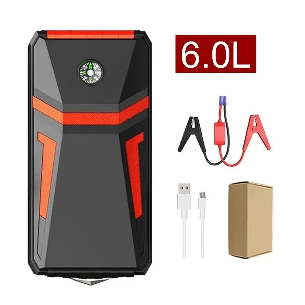 30000mAh Car Jump Starter Booster Battery Starter Start-up Car Charger Portable Power Bank Emergency Auto Starting Device