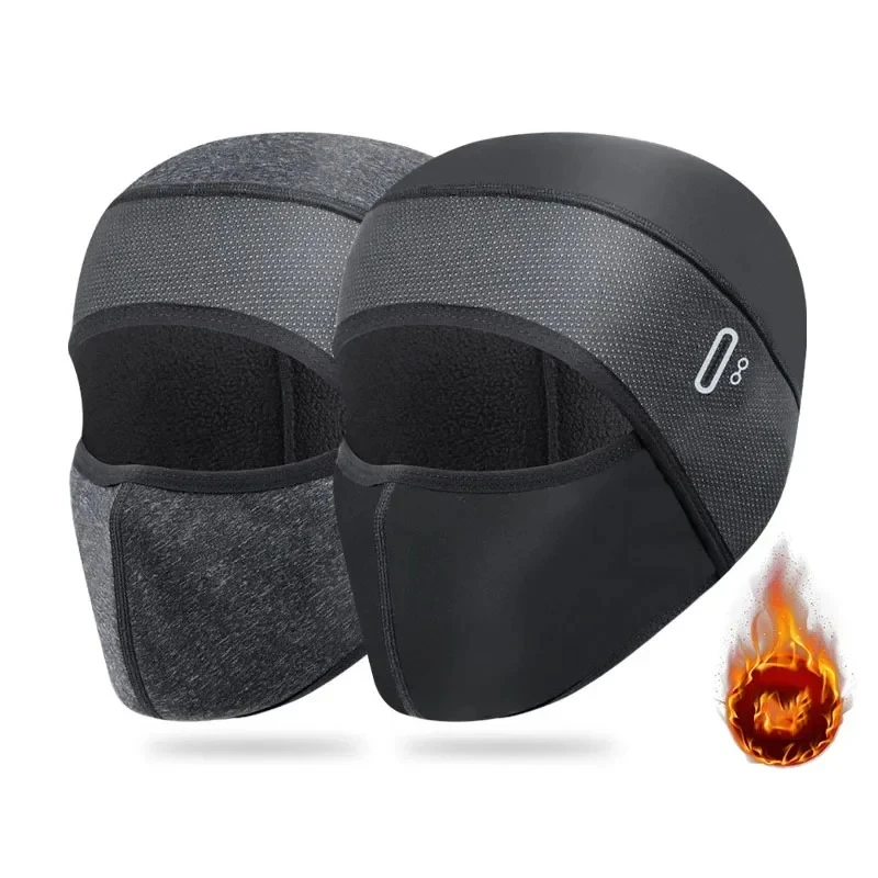 Winter warm riding mask motorcycle bike cap polar fleece windproof cap ski face protection headgear cycling hat mask keep warm