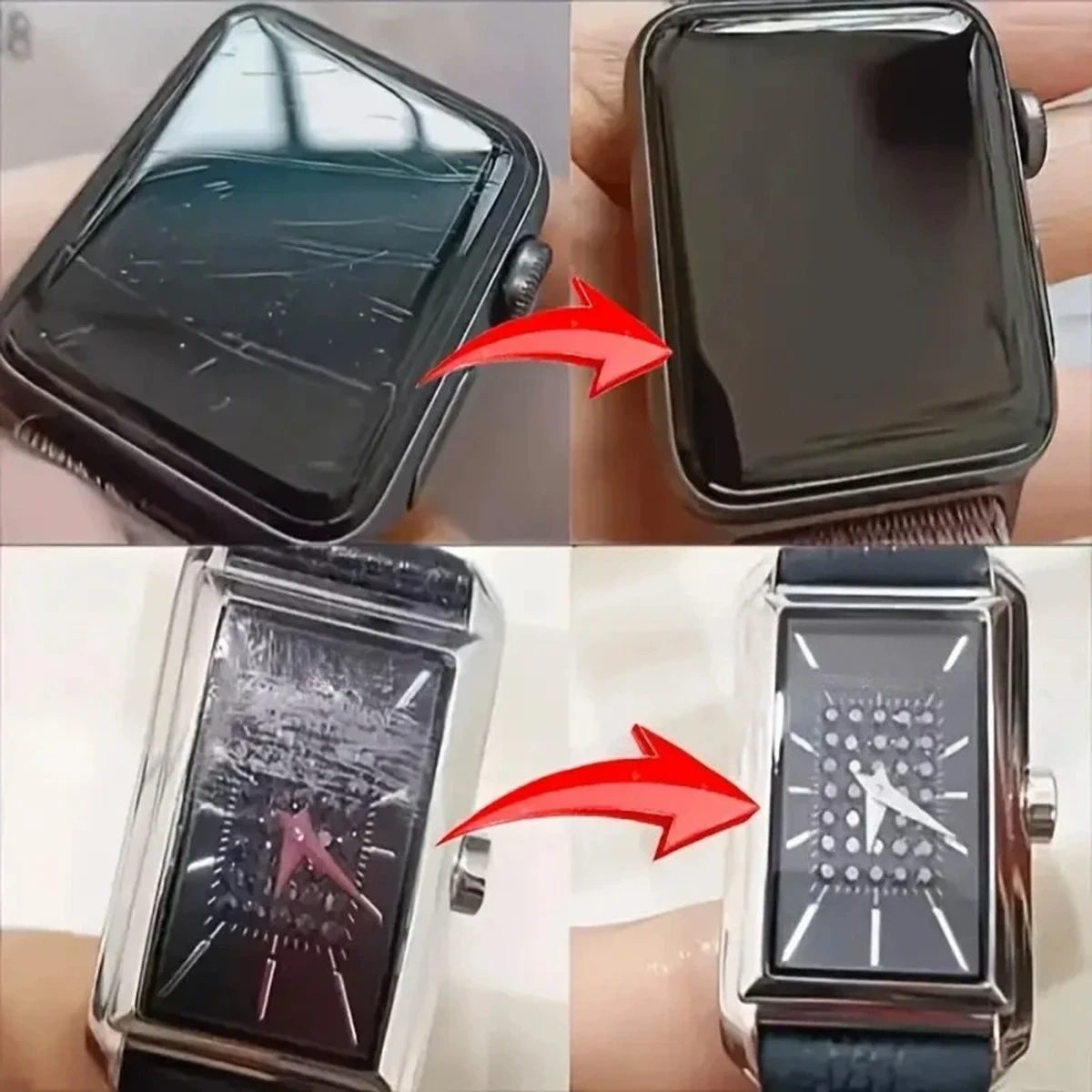 Quick Scratch Repair & Polish Cream - Multi-Surface Restorer for Watche Band Jewelry Stainless Steel Metal Oxidation Remover