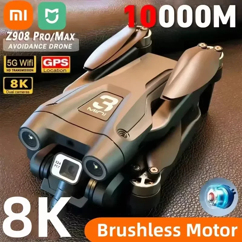 Xiaomi MIJIA Z908 Pro Max Drone 8K 5G HD Professional Dual Camera GPS FPV Brushless Motor Obstacle Avoidance Quadcopter