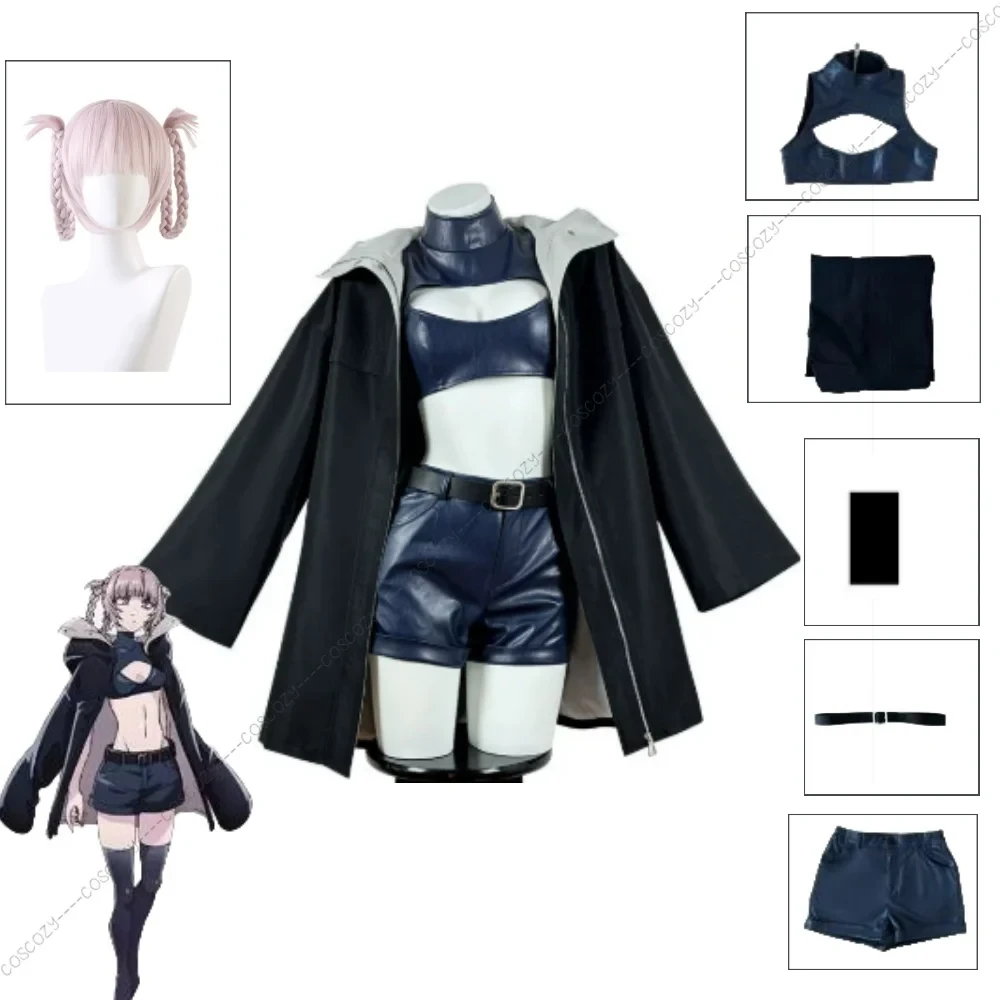 Anime Yofukashi No Uta Cosplay Nanakusa Nazuna Cosplay Costume Wig Call of The Night Cosplay Costume Halloween Cloak