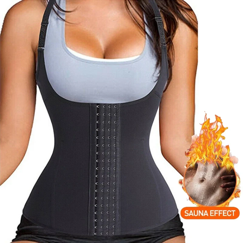 Corset Minceur Slimming Body Shaper Vest Women Shapewear Tummy Control Tank Top Waist Trainer Gym Sauna Belt Abdomen Reducing