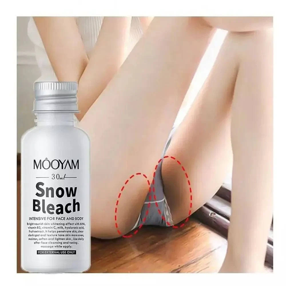 Black Skin Powerful Effective Body Snow Bleach Cream Underarm Of Private Parts Strongest Skin Care Cream
