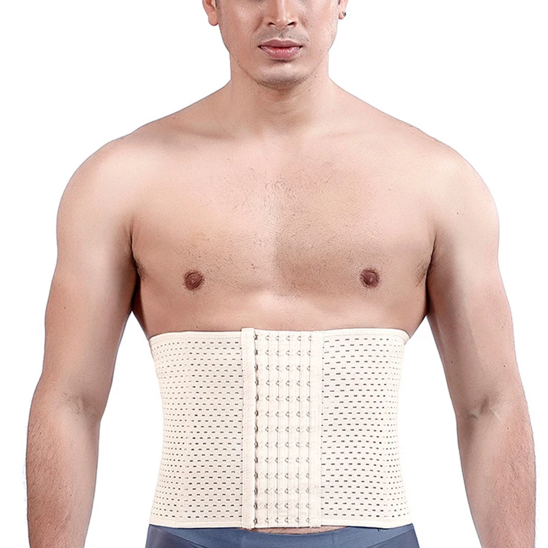 Men Sports Slimming Body Shaper Waist Trainer Trimmer Belt Corset Belly Control Belt Fitness Shapewear Reduce beer belly