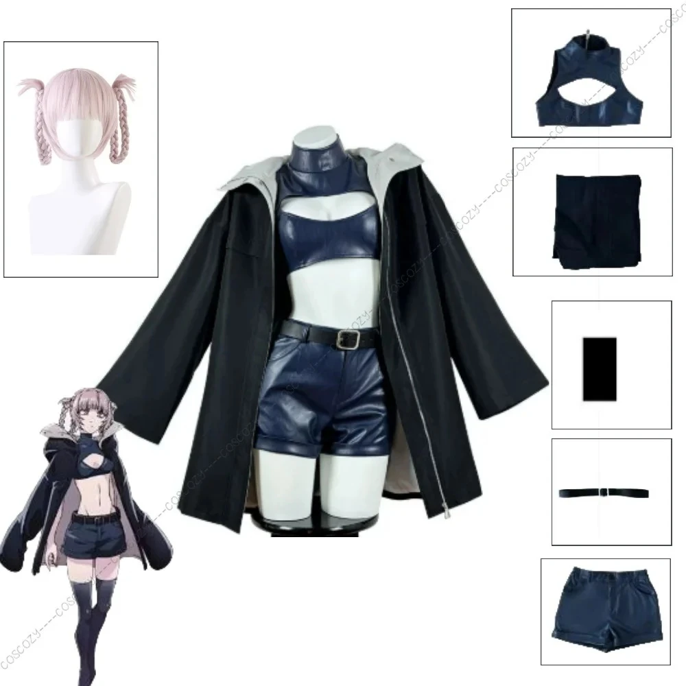 Anime Yofukashi No Uta Cosplay Nanakusa Nazuna Cosplay Costume Wig Call of The Night Cosplay Costume Halloween Cloak