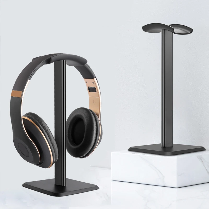 Headphone Stand, Head-Mounted Computer Headset Hanger, Bracket, Internet Cafe Desktop Storage, E-Sports Headphones, Plastic