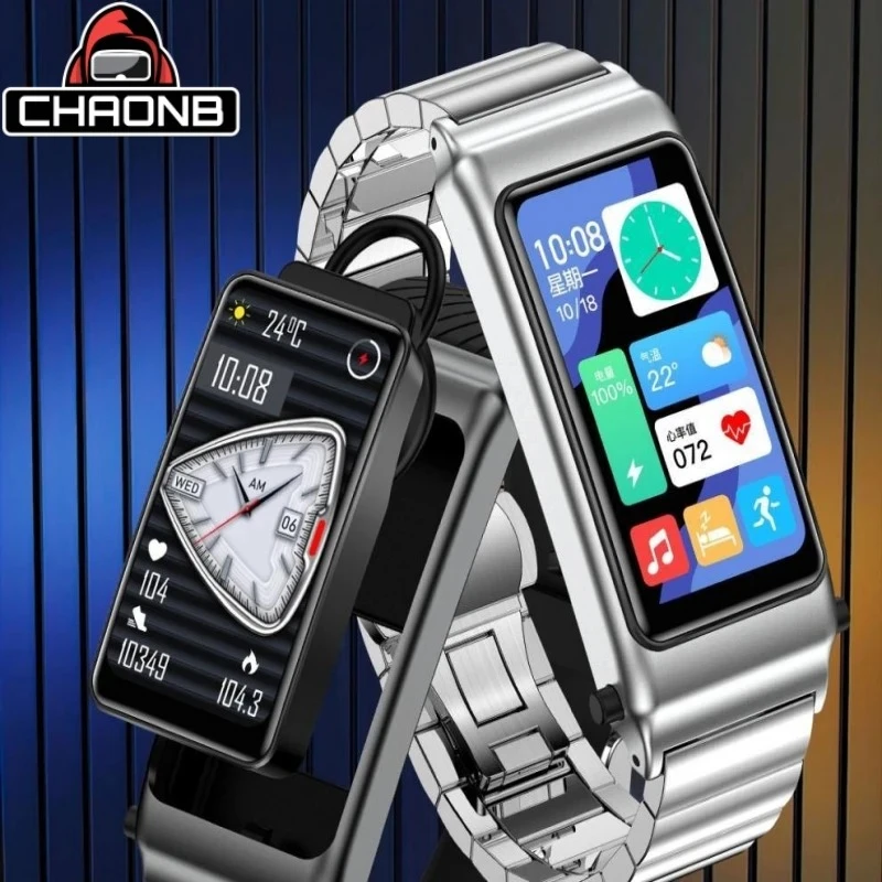 New Smartwatch Wireless Bluetooth Call Message Remind Sleep Monitoring Smartband Full Screen Touch Custom Wallpaper Watches