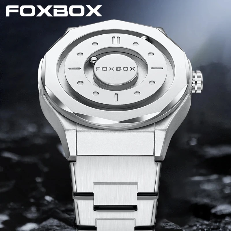 Luxury Watches Men Creative Scrolling Beads Quartz Wristwatch LIGE Fashion Waterproof Steel Mens Watch Reloj Hombre