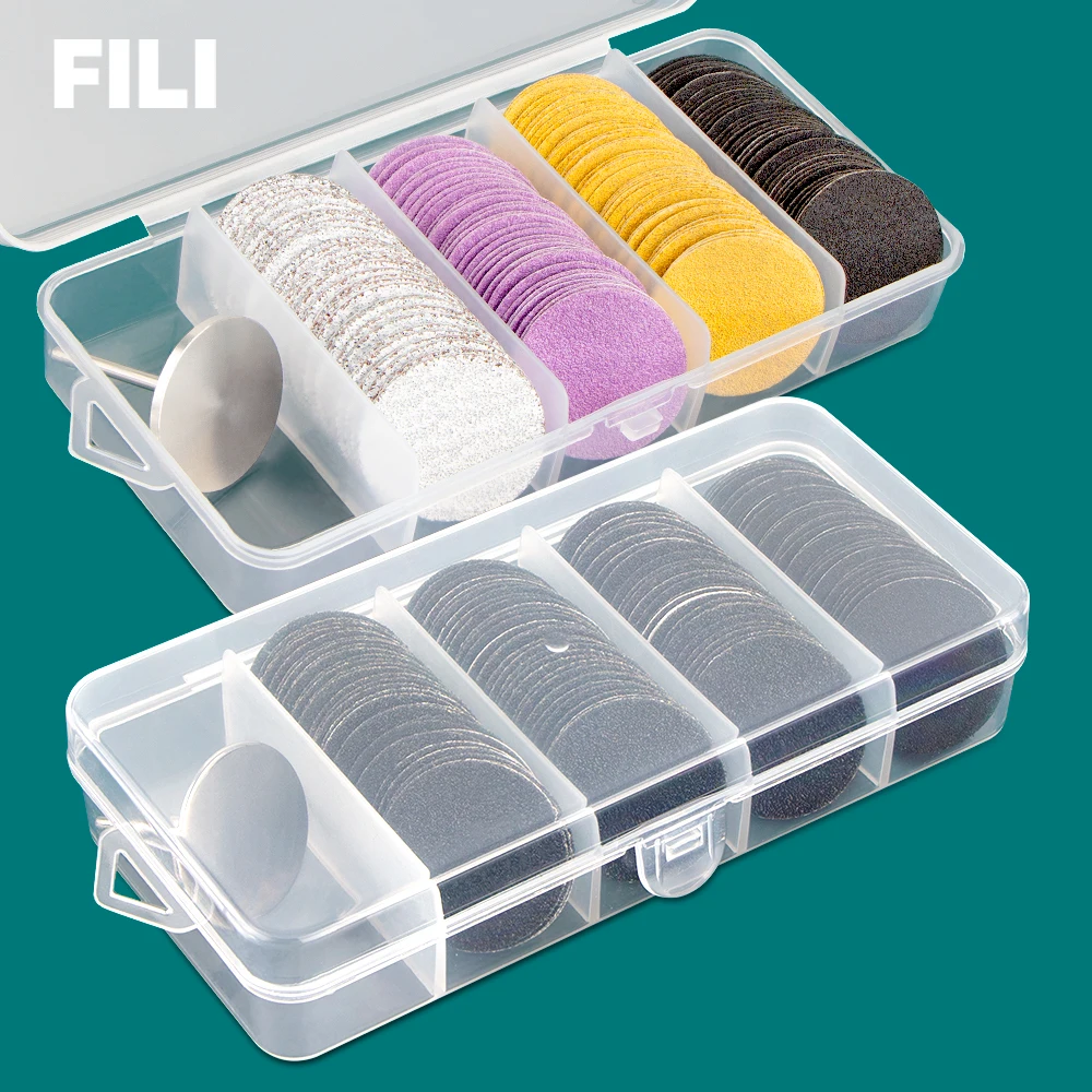 25 MM Foot Cuticle Calluses Removal Replaceable Sanding Paper with Pedicure Disk