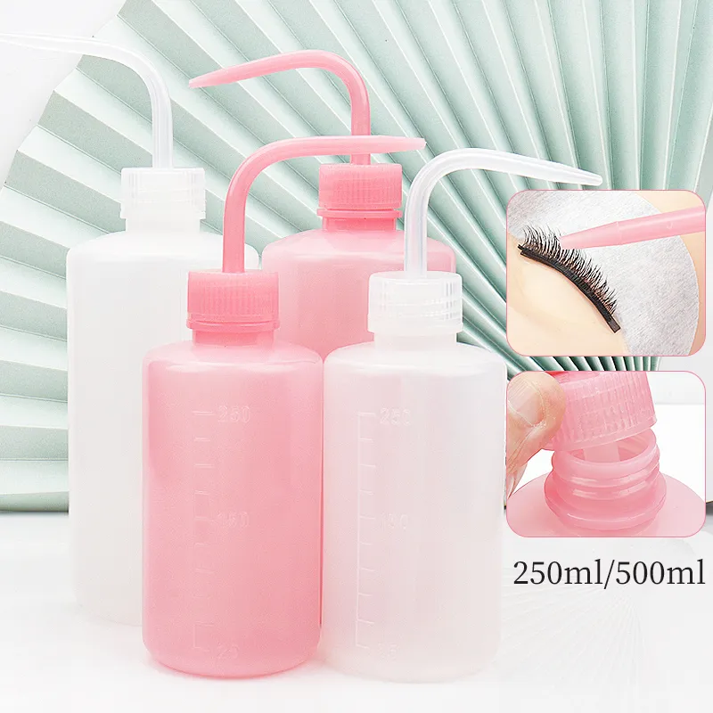 250/500 ml Eyelash Cleaning Washing Bottle Eyebrow Remover Skin Care graft lash