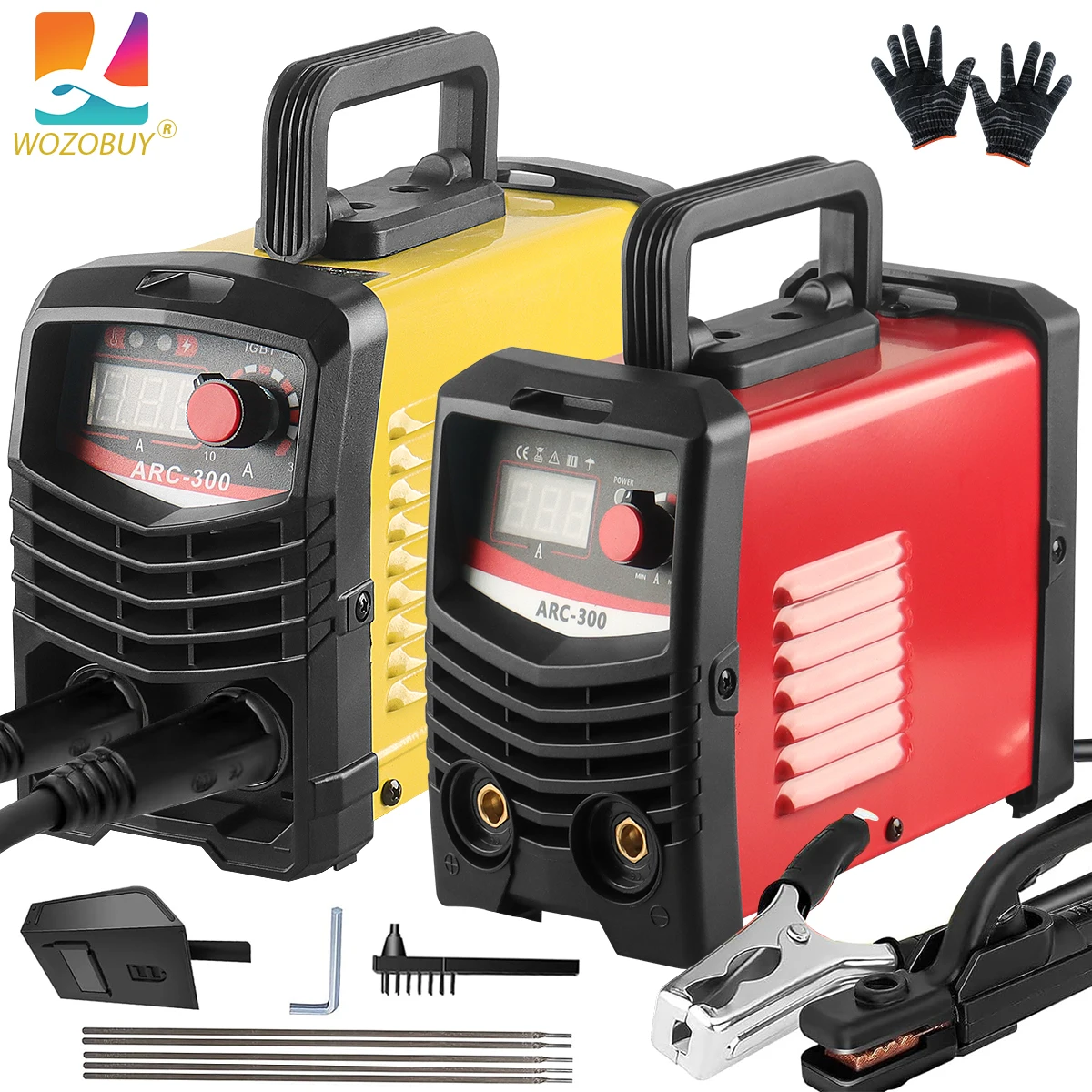 300A ARC/Lift TIG Welding Machine with Synergic Control, IGBT Inverter 110V/220V