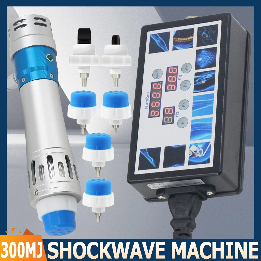 300MJ Shockwave For Erectile Dysfunction Body Massage Relax Relieve Waist Pain P