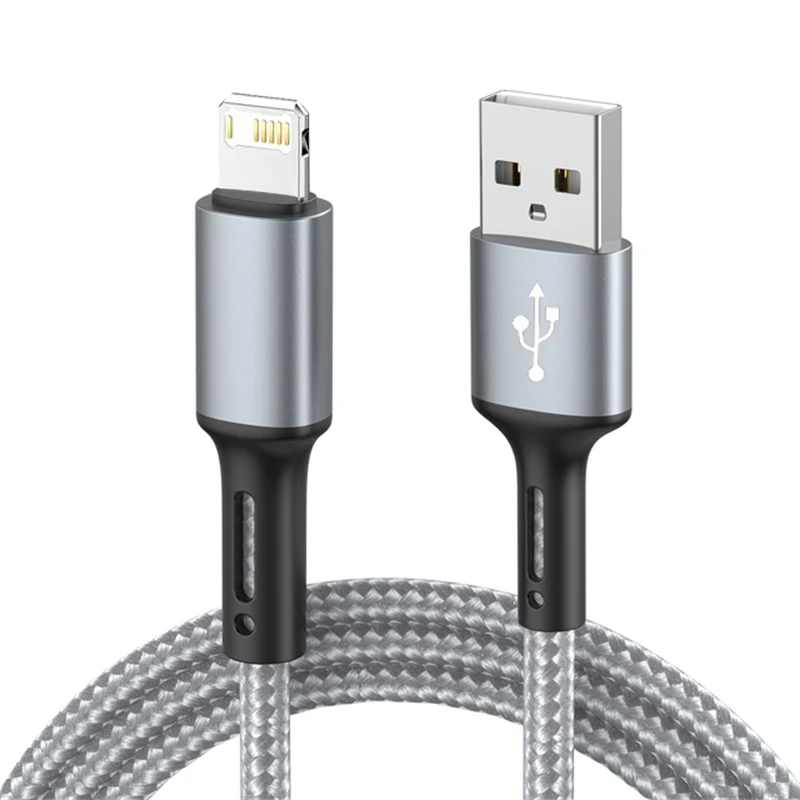 3A USB Cable For iPhone 14 13 12 11 Pro Max X XR 6s 7 8 Plus 2m 3m Lead Mobile P