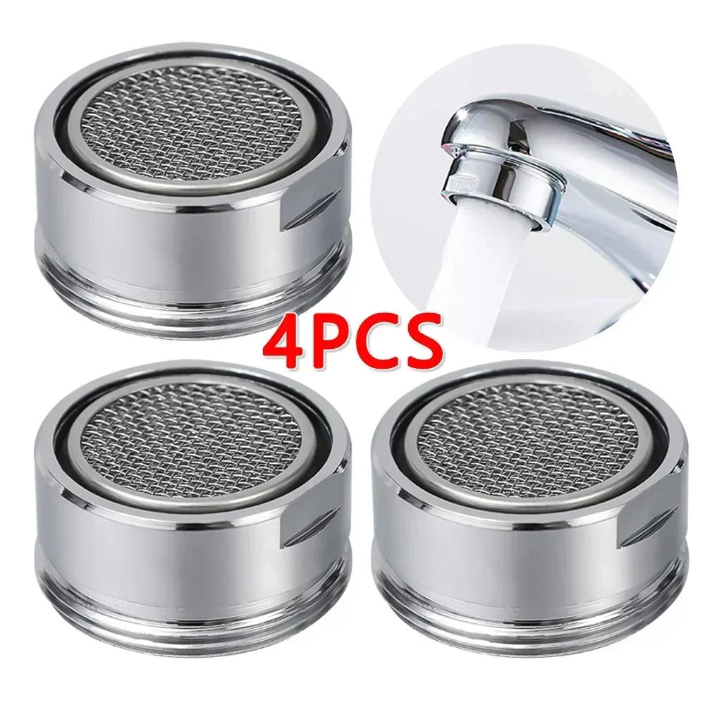4/2/1Pcs Water Saving Faucet Tap Nozzle Thread Replaceable Kitchen Faucet Filter
