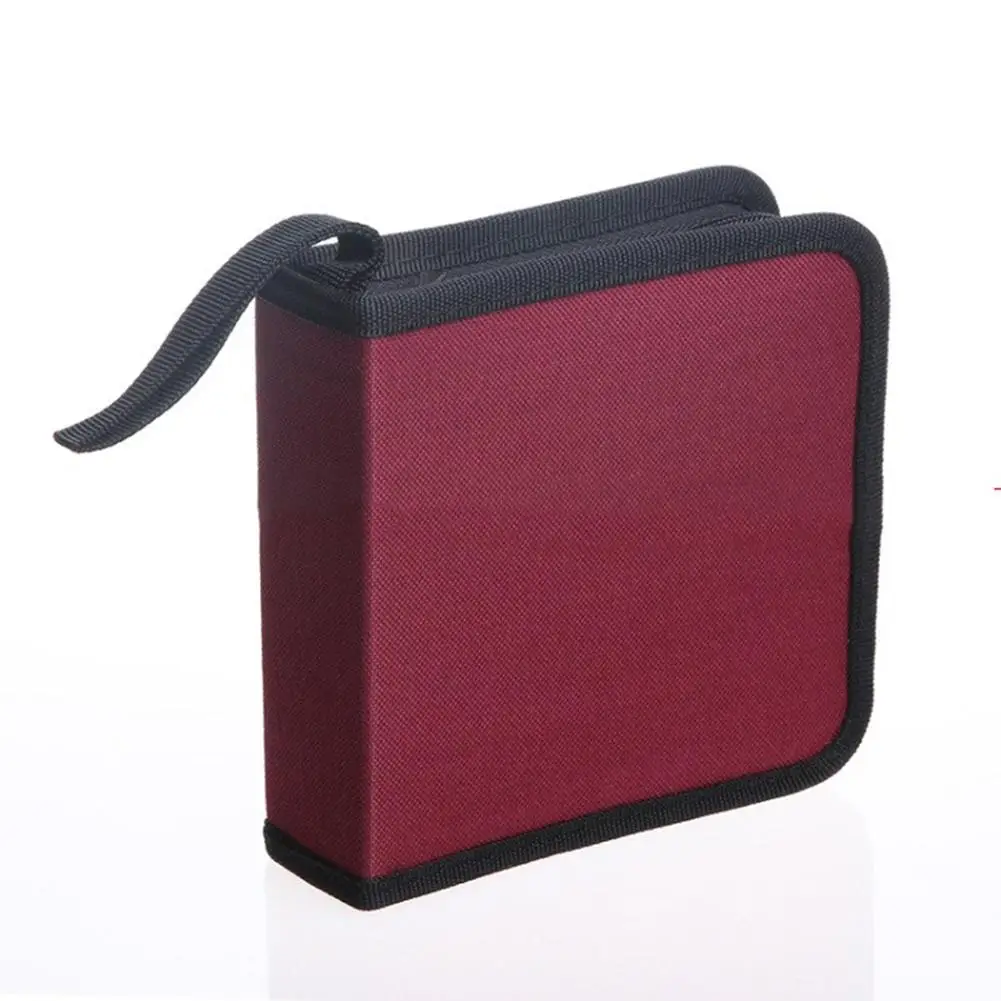 One Pack Contains 40 Tablets CD/DVD Case Holder: Portable Wallet Disc Storage Bi